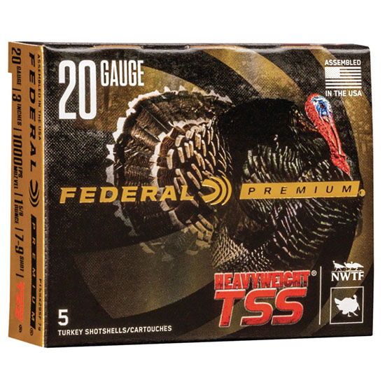 FED HEAVYWEIGHT TSS 20GA 3" 1.5/8OZ 7/9 TKY 5/10