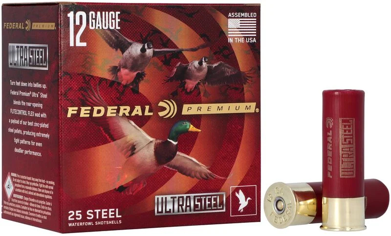 FED ULTRA STEEL 12GA 3" 1.25OZ 2 25/10