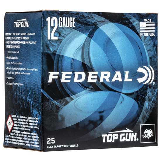 FED TG 12GA 2.75" 1-1/8 #8 1200FPS 25/10