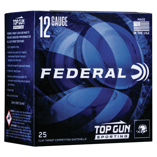 FED TG 12GA 2.75" 1OZ #8 1330FPS 25/10