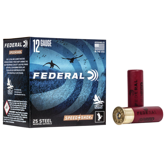 FED SPEED-SHOK HV 12GA 3" 1-1/4OZ #BB 25/10