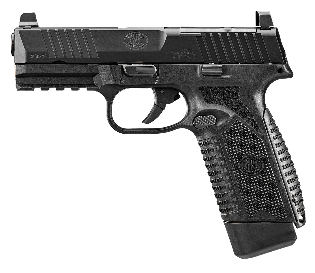 FN 545 MRD 45ACP 4.1" NMS BLK 15RD