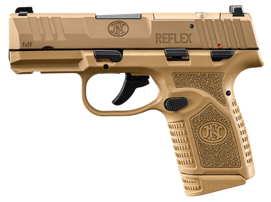 FN REFLEX MRD 9MM 3.3" 11/15RD MS FDE