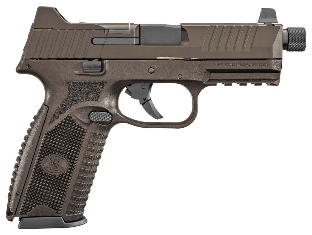 FN 509 TACTICAL 9MM 4.5" TB OR HNS BRZ 4 24RD 17R