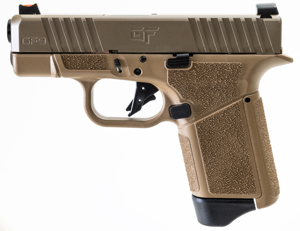 GFORCE GF9 RAPTURE-X 9MM 3.25" FDE 12RD