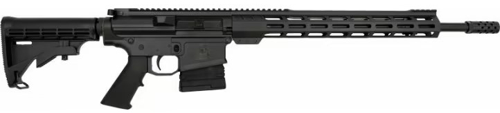 GLFA AR-10 308WIN 18" BLK/NITRIDE 10RD