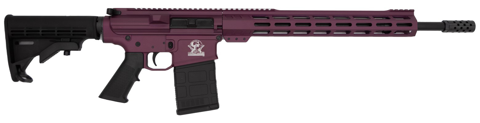 GLFA AR-10 308WIN 18" BLK CHERRY/NITRIDE 10RD