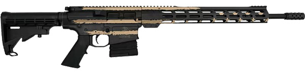 GLFA AR-10 308WIN 18" DESERT FLAG 10RD