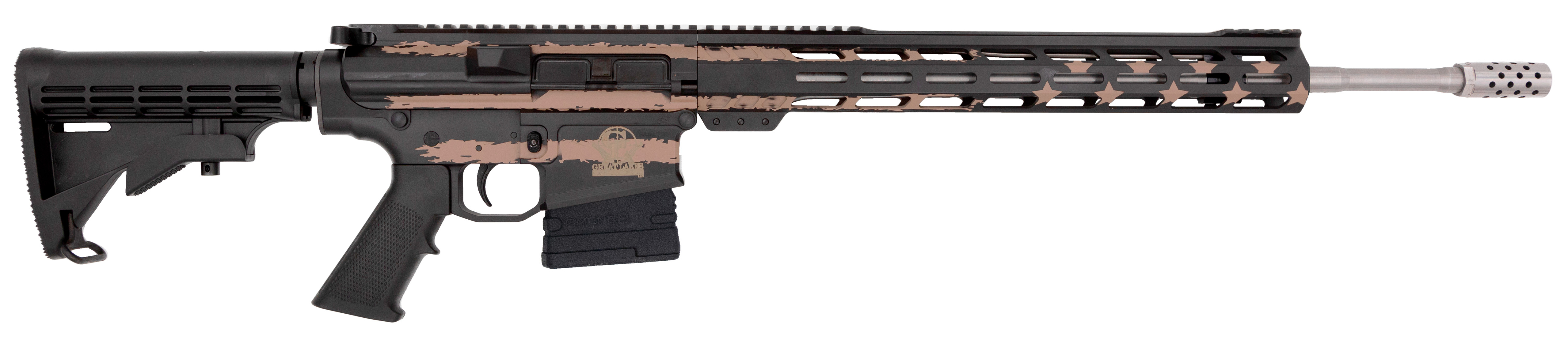 GLFA AR-10 6.5CREED 20" DESERT FLAG/SS 10RD