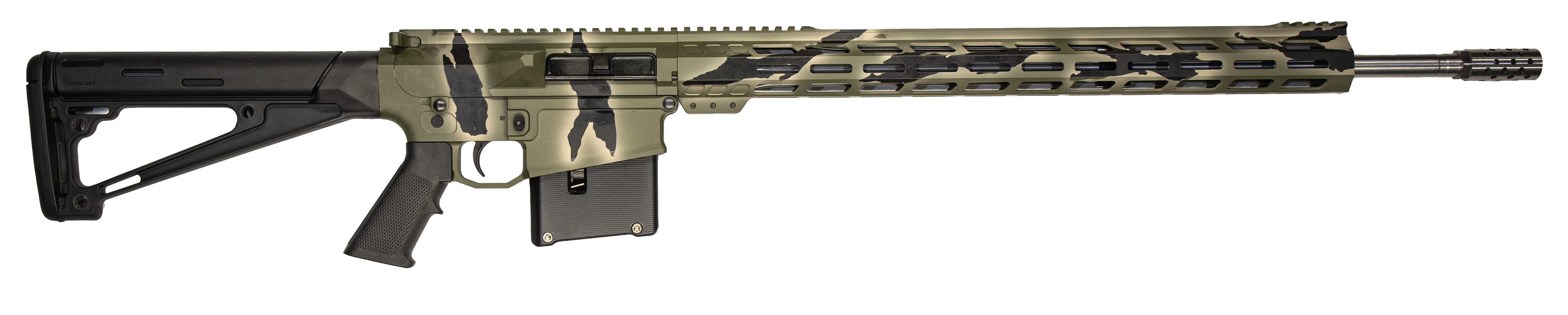 GLFA AR-10 30-06 SPFLD 24" PURSUIT GRN CAMO/SS