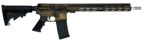 GLFA AR-15 223WYL 16" SS BATTLEWORN BRONZE 30RD