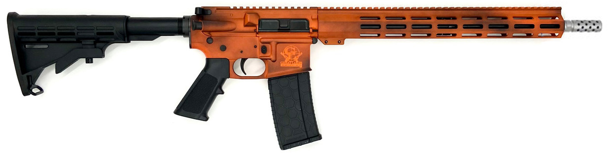 GLFA AR-15 223WYL 16" SS BATTLEWORN ORANGE 30RD