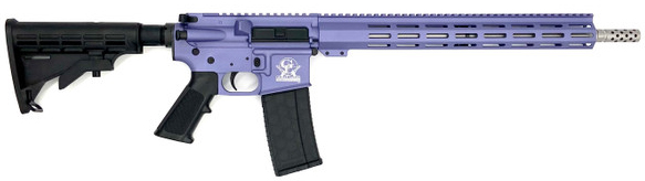 GLFA AR-15 223WYL 16" HBAR WILD ORCHID/SS 30RD