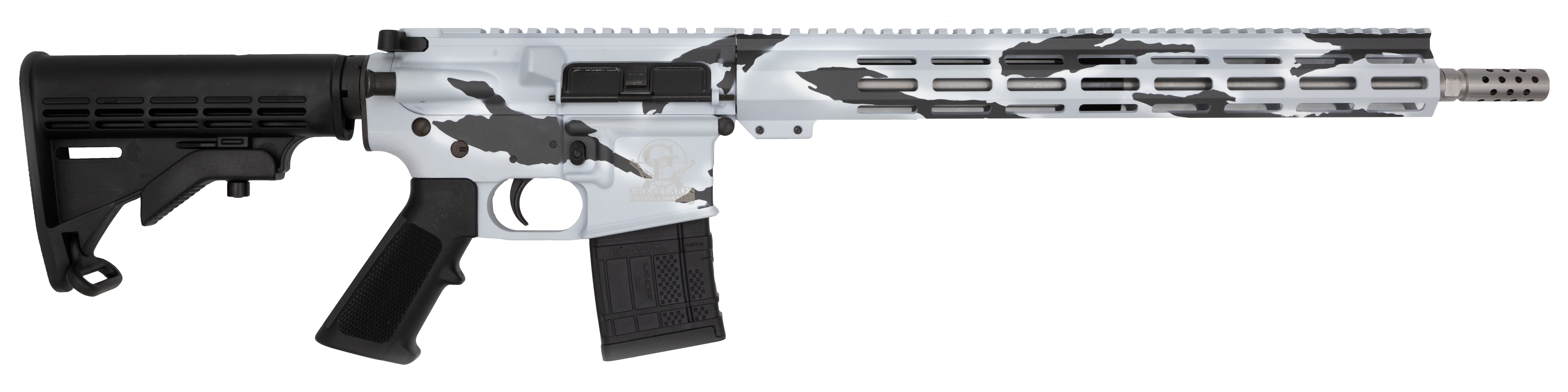 GLFA AR-15 223WYL 16 SS PURSUIT SNOW CAMO 30RD - Semi Auto Rifles at ...