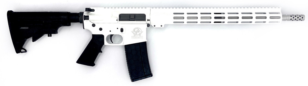 GLFA AR-15 223WYL 16" WHITE/SS 30RD