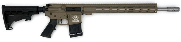 GLFA AR-15 450BM 18" FDE/SS 5RD