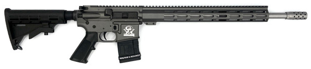 GLFA AR-15 450BM 18" TUNGSTEN/SS 5RD