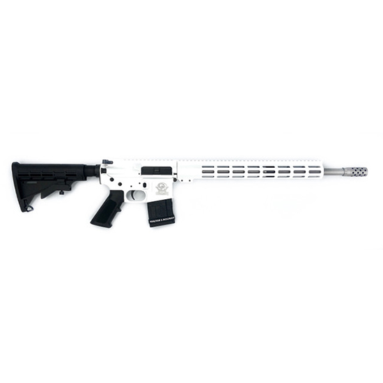 GLFA AR-15 450BM 18" WHITE/SS 5RD