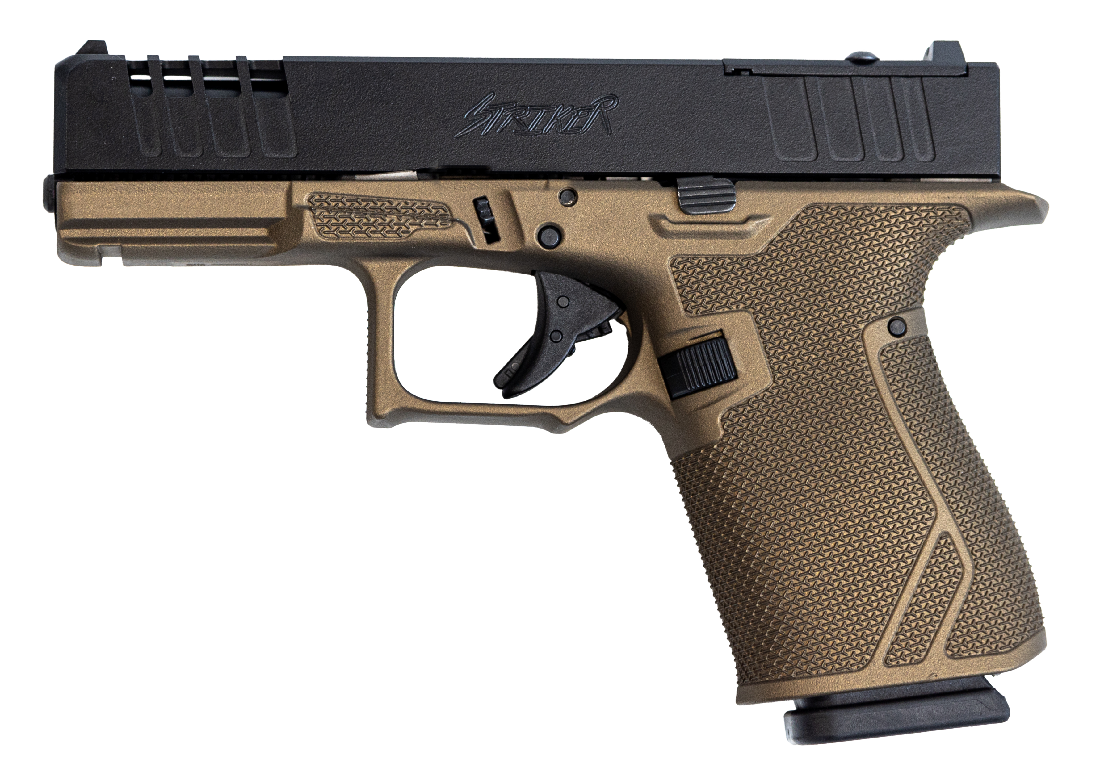 GLFA 19 STRIKER 9MM 4" BRONZE OR 15RD