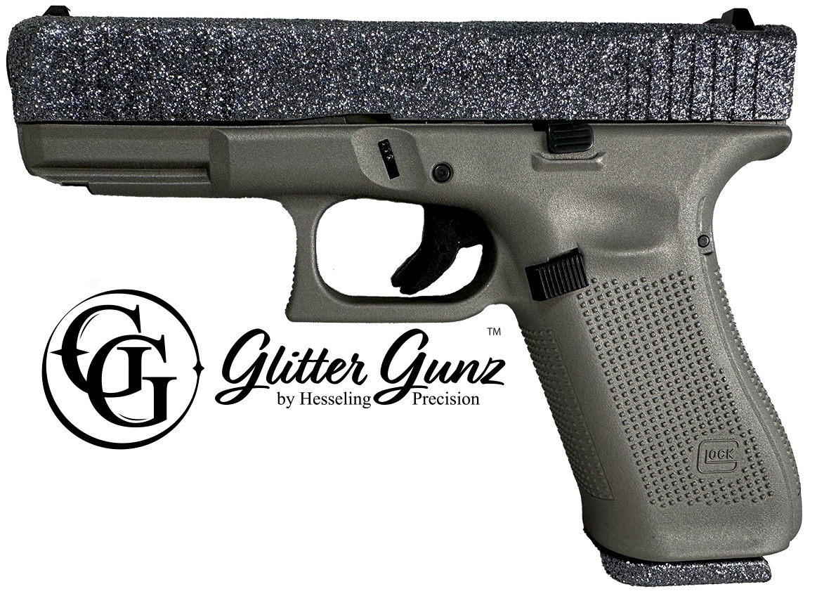 GLOCK 45 GEN5 9MM 4.02" SHRAPNELL GLITTER GUNZ