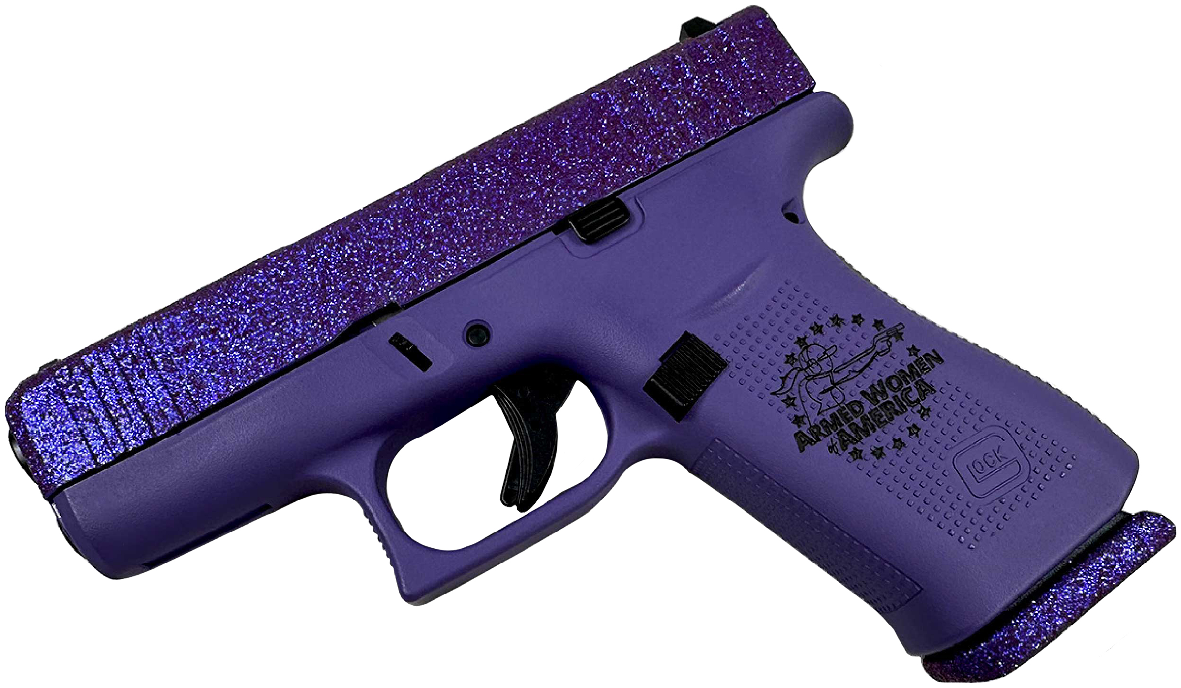 GLOCK 43X 9MM GLITTER GUNZ AWA | Pistols | Bill Hicks & Co., Ltd.