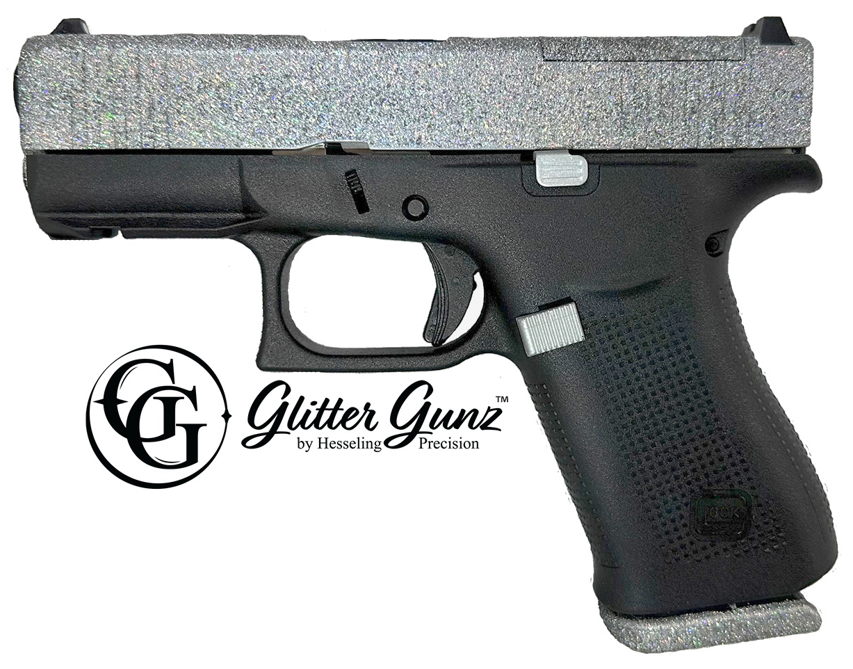 GLOCK 43X MOS 9MM DIAMOND GLITTER GUNZ | Pistols | Bill Hicks & Co., Ltd.