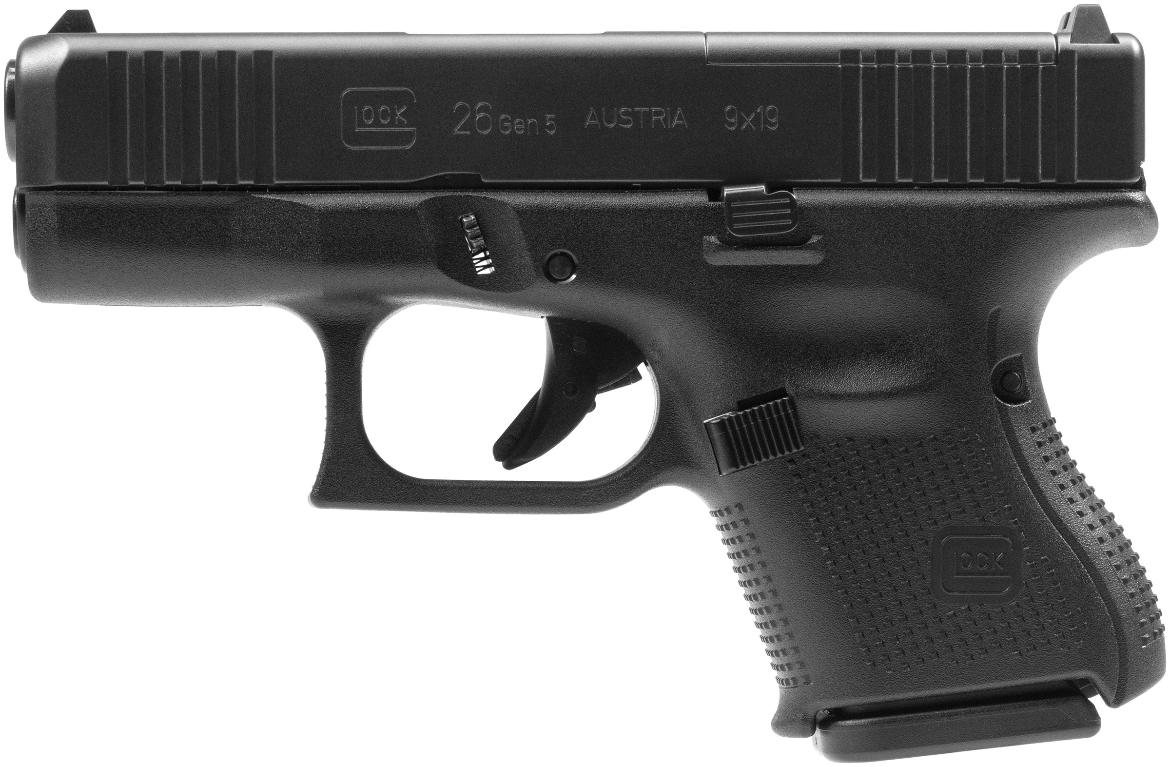 GLOCK 26 GEN5 9MM 3.43" 10RD MOS