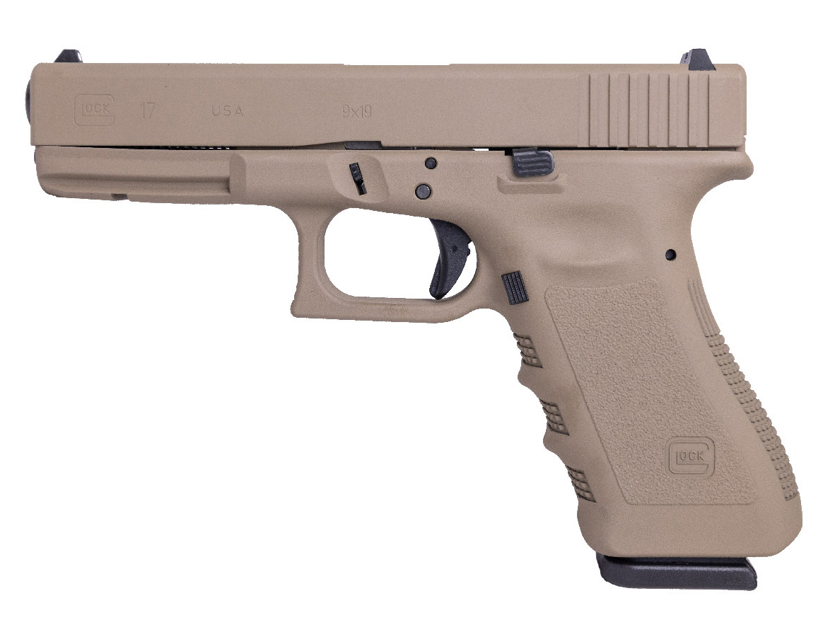 GLOCK 17 GEN3 9MM FDE 4.49" 17RD