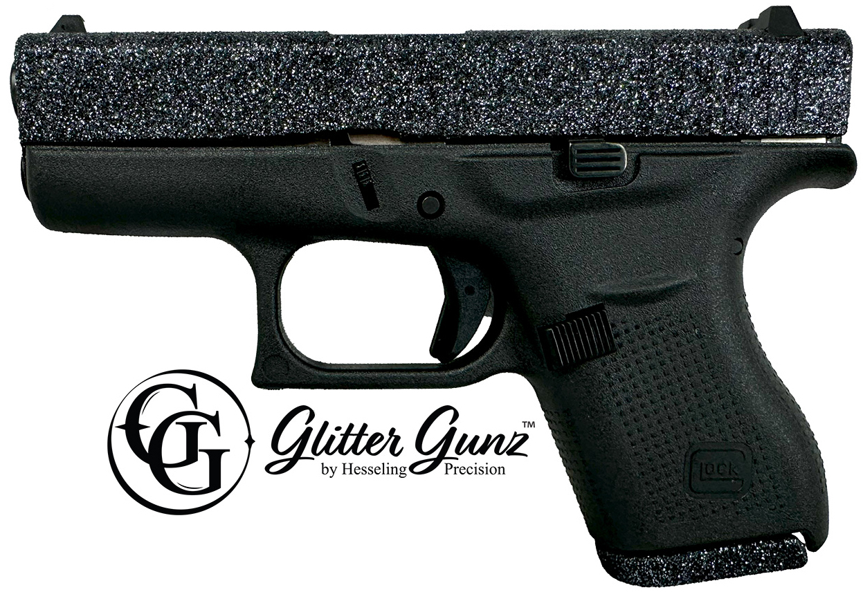 GLOCK 42 380ACP 3.25" GLITTER GUN TWILIGHT