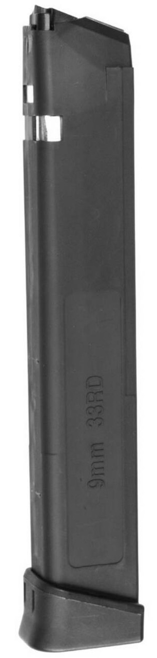 GO MAG GLOCK 33RD 9MM BLK