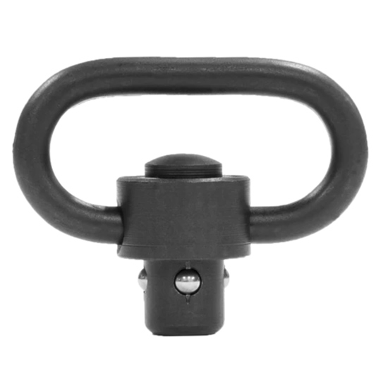 GROVTEC SWIVEL 1.25" HVY DTY PUSH BUTTON BLK