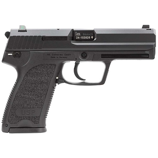 HK USP9 9MM V1 DASA 4.25" NS 3 15RD