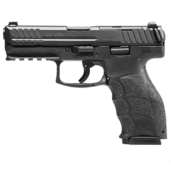 HK VP9 OR 9MM 4.09" BLK 2 17RD