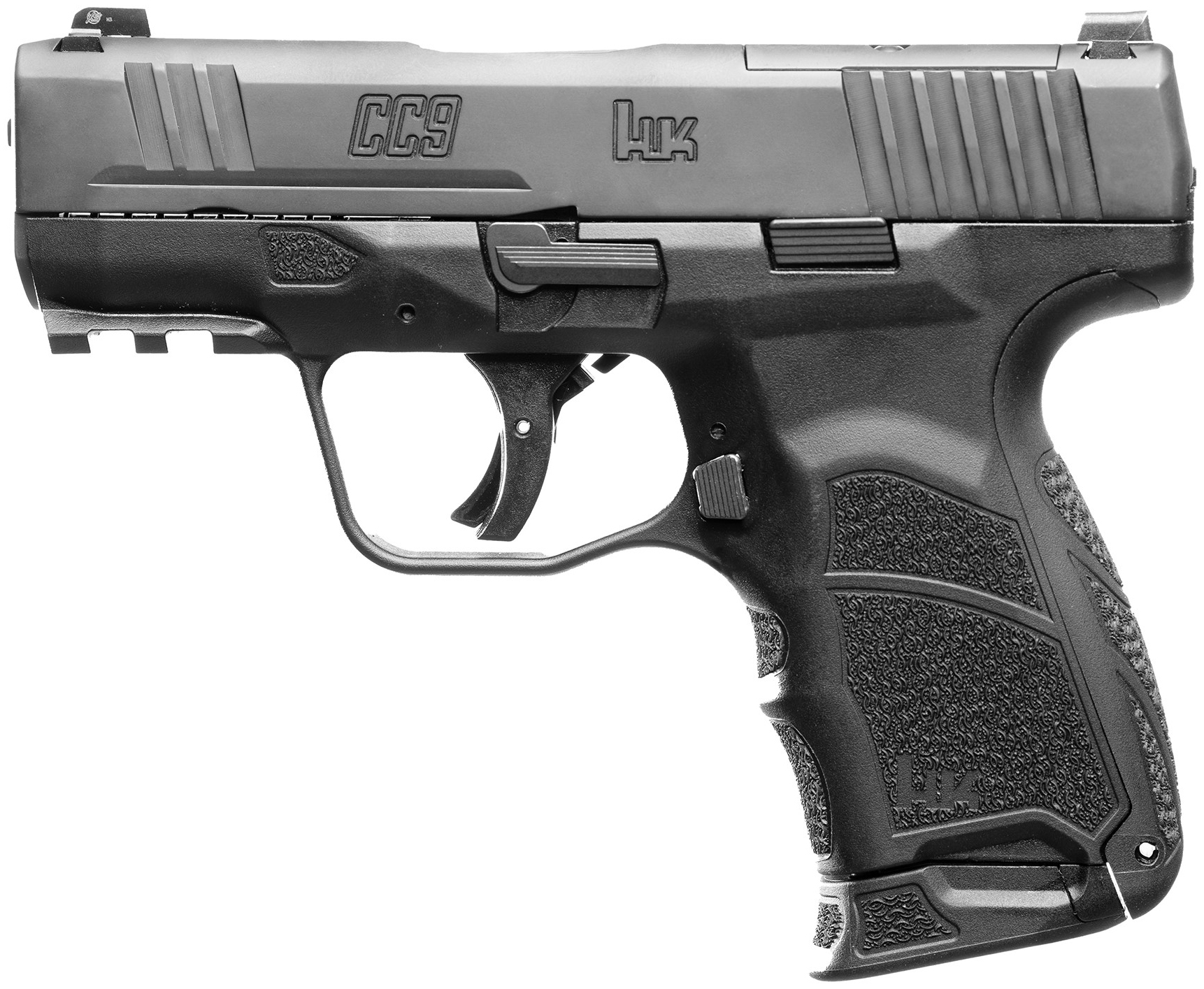 HK CC9 OR 9MM 3.32" BLK 4 10/12RD