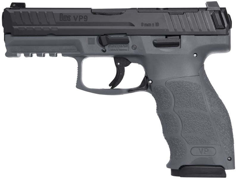 HK VP9 9MM OR 4.09" GREY 2 17RD