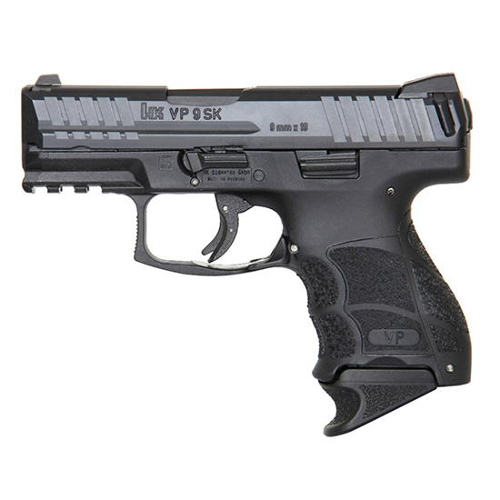 HK VP9SK SUBCOMPACT 9MM 3.39" NS 15/12RD