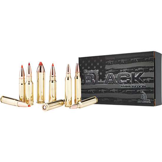 HORN 223REM 62GR FMJ BLACK 20/10