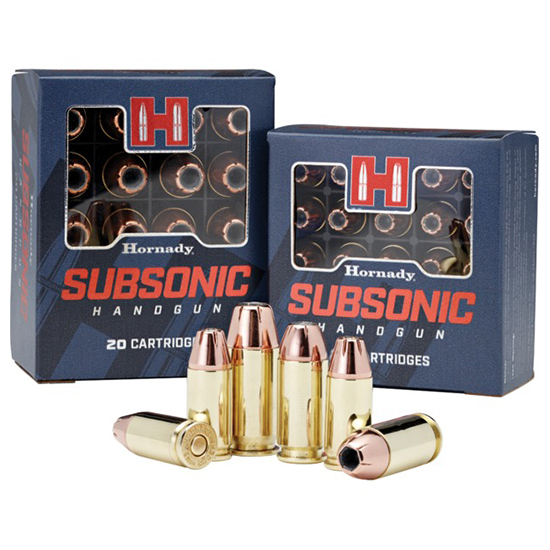 HORN SUBSONIC 9MM 147GR XTP 25/10