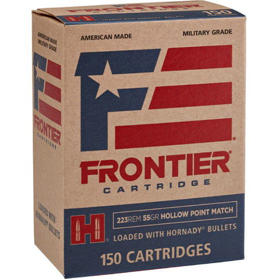 HORN FRONTIER 223REM 55GR HOLLOW POINT 150/8