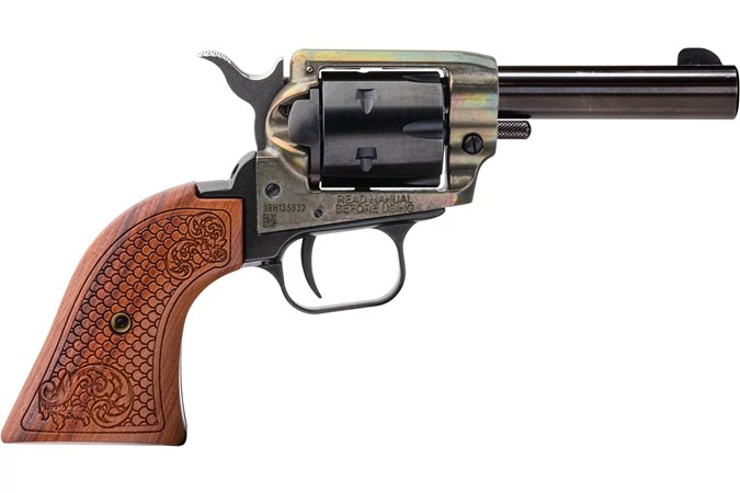 HTG ROUGH RIDER BARKEEP 22LR 3" 6RD CCH WOOD SCR