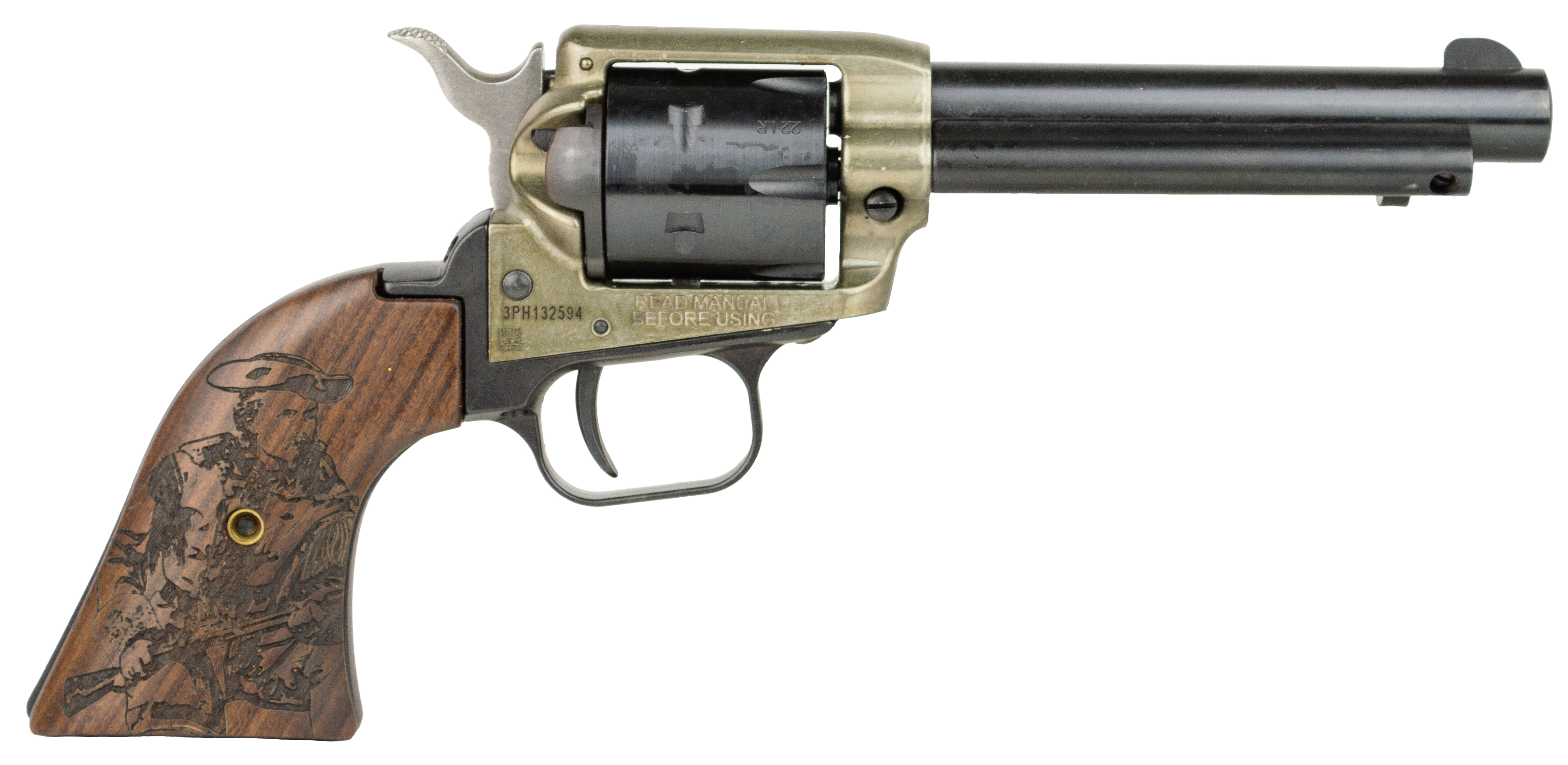 HTG ROUGH RIDER 22LR 4.75" BUFFALO BILL