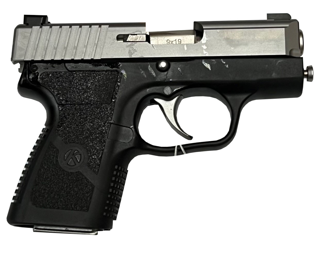 KAHR PM9 9MM COMPACT NS CA LEGAL PACKED BLEM