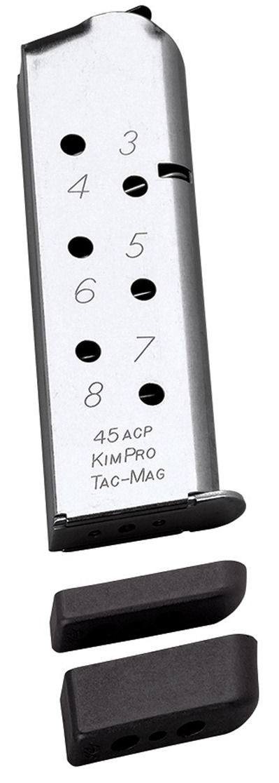 KIM MAG 1911 45ACP 8RD SS KIMPRO TAC-MAG