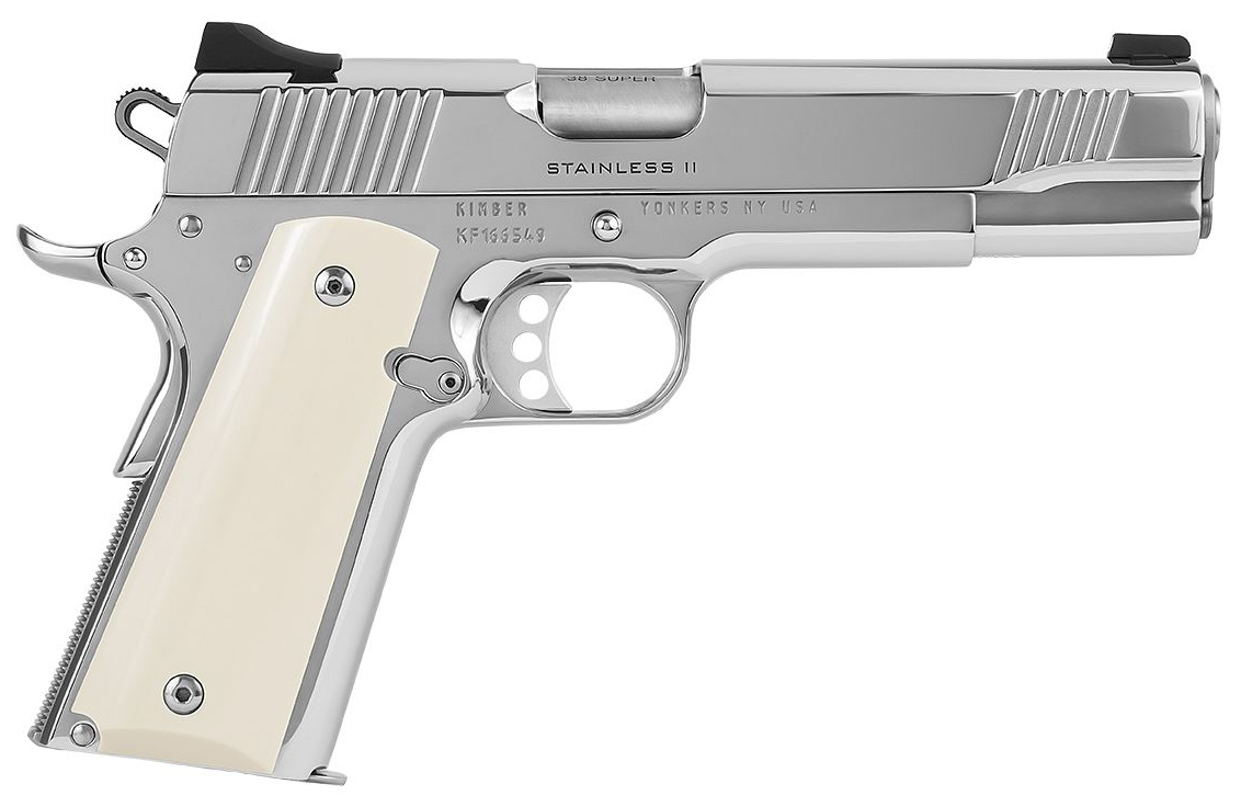 KIMBER 1911 STAINLESS II HIGH POLISH 38SUP