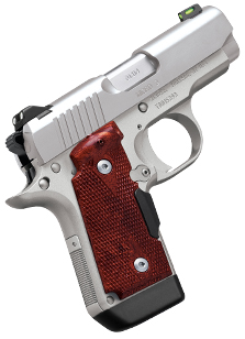 KIMBER MICRO 9 STAINLESS ROSEWOOD 9MM LG 3.15"