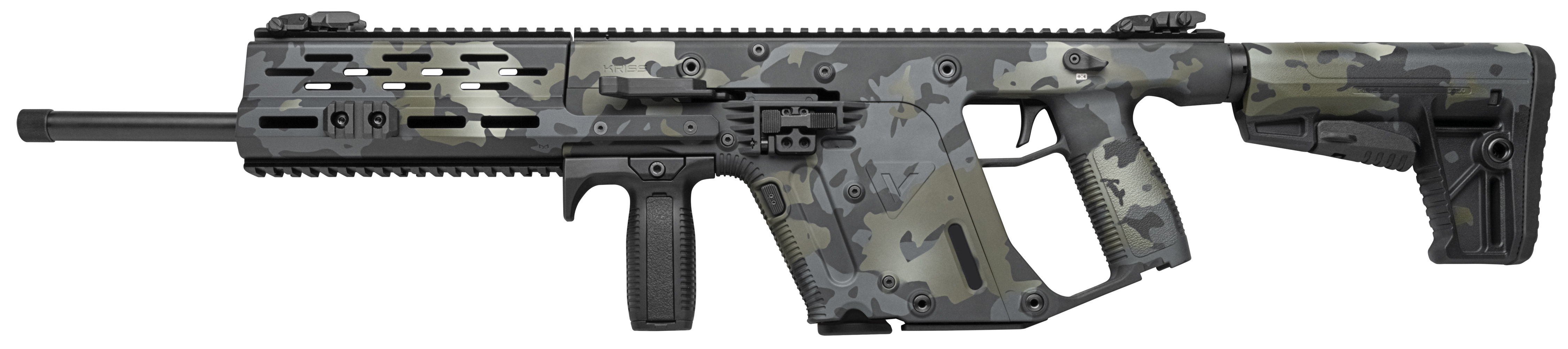 KRISS VECTOR CRB-E G2 22LR 16" TB BLK CAMO 10R