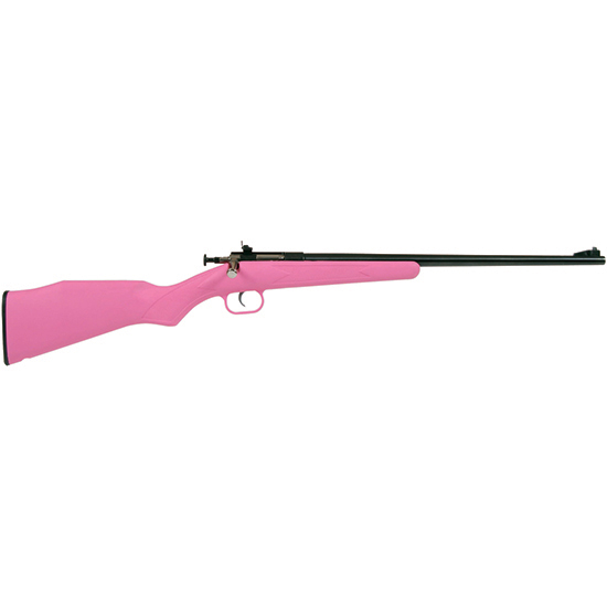 KSA CRICKETT 22LR 16" PINK SYN STOCK BLUE BBL