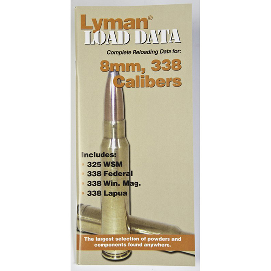 LYM LOAD DATA BOOK RIFLE 338 8MM (6)