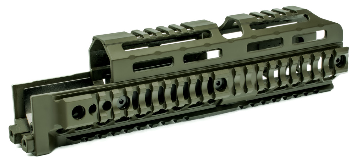 MI AK ALPHA SERIES QUAD RAIL HANDGUARD 10" ODG