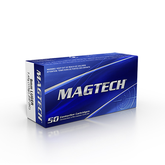 MAGTECH 9MM 115GR JHP 50/20